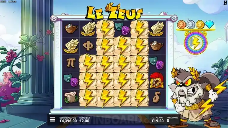 Le Zeus bonus reviews